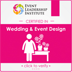 Event Leadership Institute - Certified In Wedding and Event Design